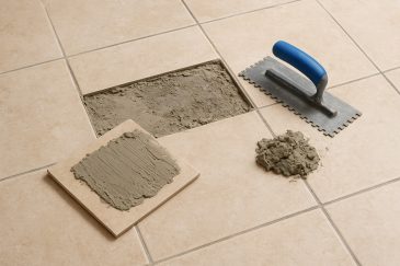 Luxury vinyl flooring in Florida living room